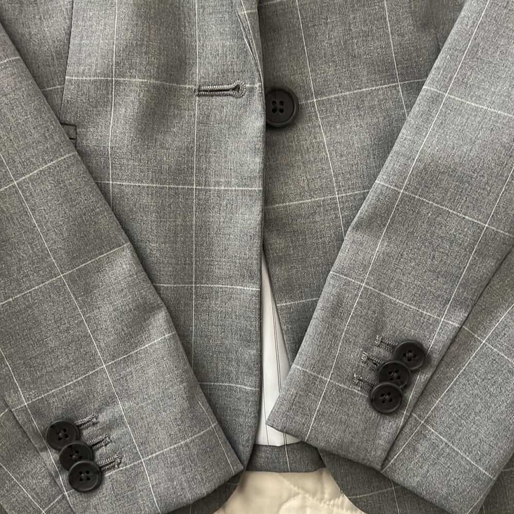 Suit jacket - with suit pants LISTED SEPARATELY. BARELY WORN. - Picture 2 of 7
